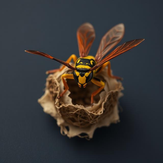 Paper Wasp (Polistes humilis)