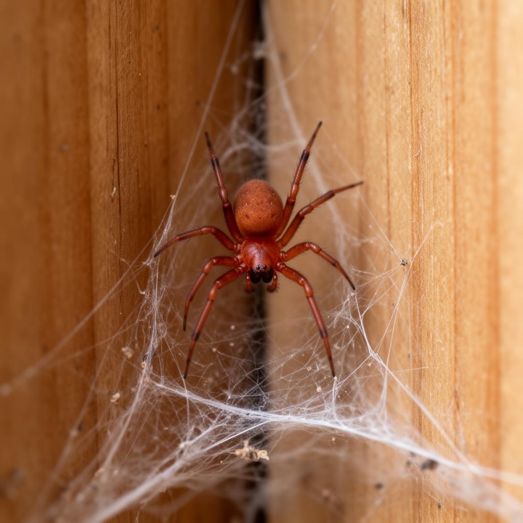 Red House Spider (Nesticodes rufipes)